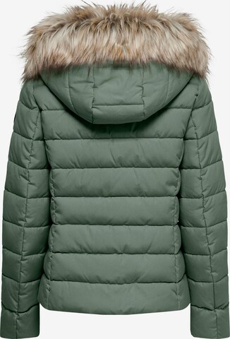 ONLY Winter Jacket 'LUNA' in Green