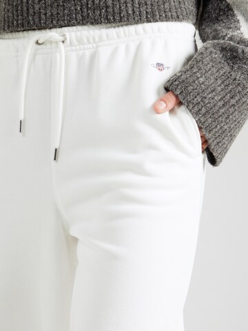 GANT Tapered Nadrág - fehér