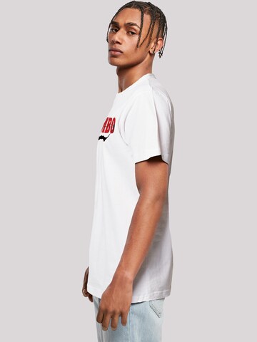 T-Shirt 'Rambo Logo Compound Bow' F4NT4STIC en blanc