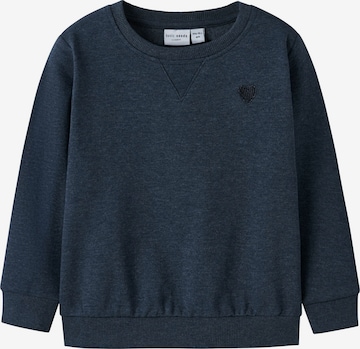 NAME IT Sweatshirt 'Sweatshirt NMFVIMA LS SWEAT BRU' in Blue: front