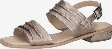 CAPRICE Sandals in Gold: front