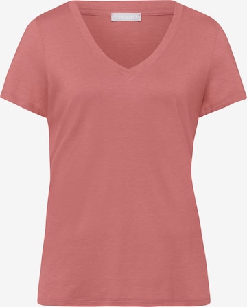 Hanro Schlafshirt 'Sleep & Lounge' in Pink: Vorderseite