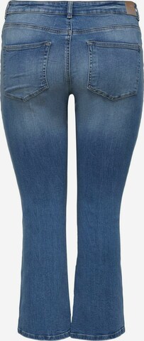 ONLY Carmakoma Flared Jeans 'Charles' in Blauw