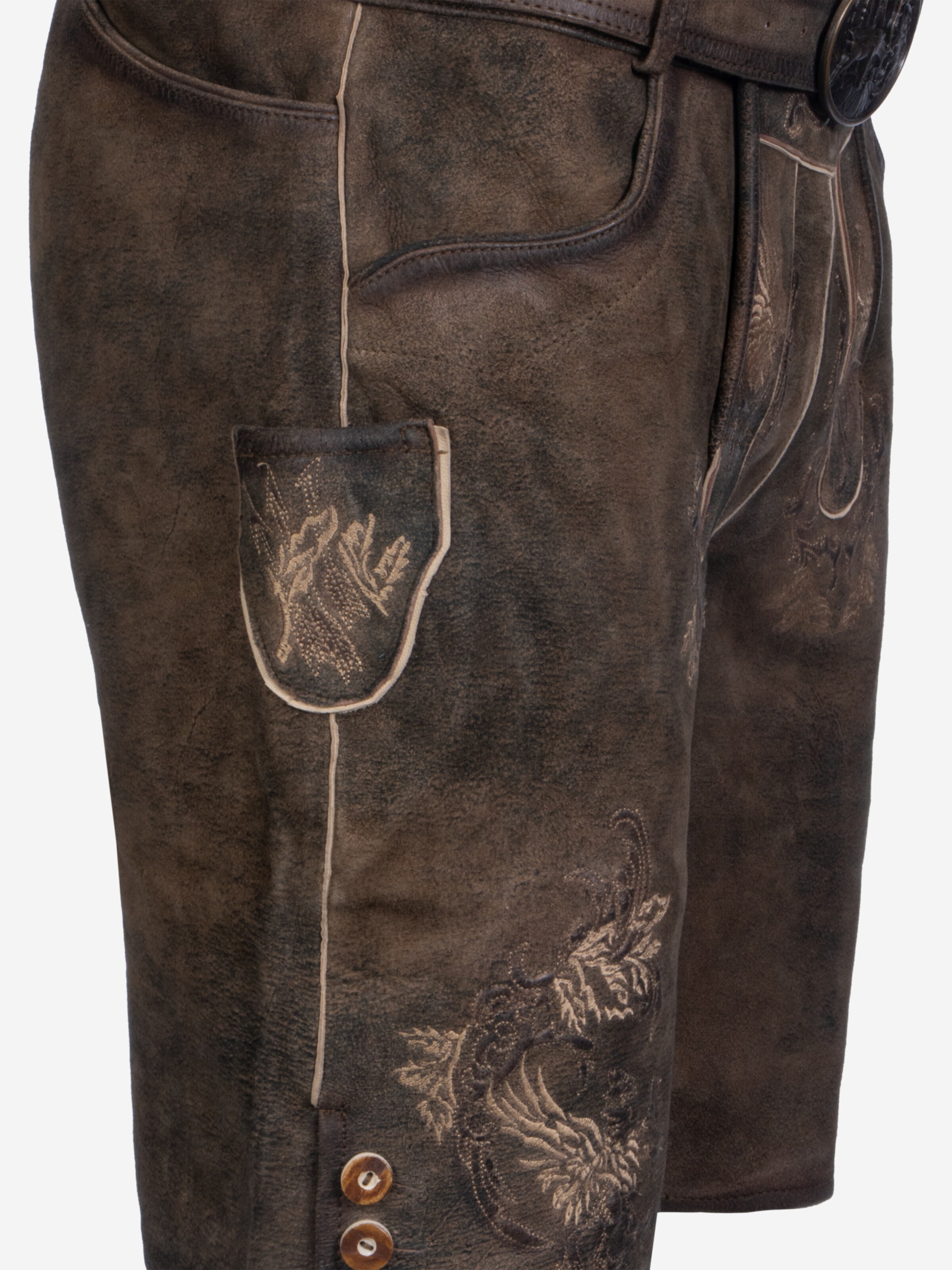 regular Pantaloni per costume tradizionale 'Fassing' di SPIETH & WENSKY in marrone