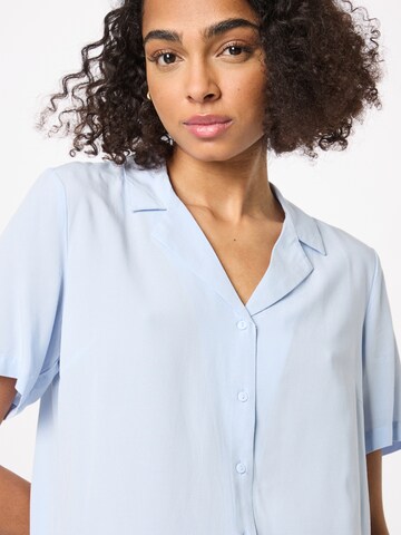 PIECES Blouse 'Olivia' in Blauw