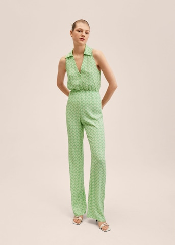 MANGO Regular Broek in Groen