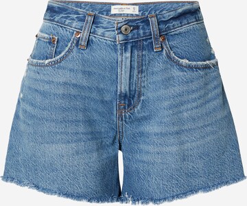 Abercrombie & Fitch Regular Shorts 'FRAY' in Blau: predná strana