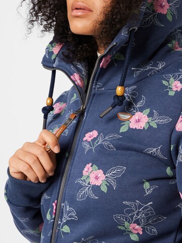 Ragwear Plus Sweat jacket 'NESKA' in Blue