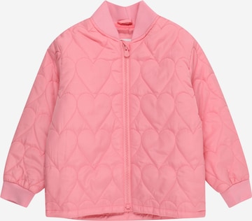 GAP Демисезонная куртка в Ярко-розовый: спереди