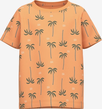 NAME IT Shirt 'VARGA' in Oranje: voorkant