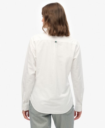 Superdry Blouse 'Oxford' in Wit