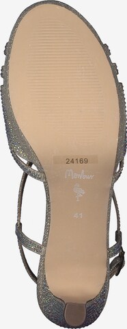 MENBUR Strap Sandals '24169' in Gold