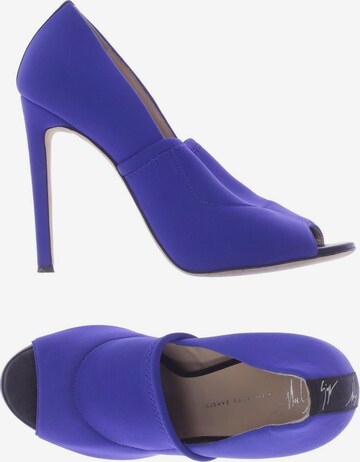 Giuseppe Zanotti Pumps 39 in Blau: predná strana