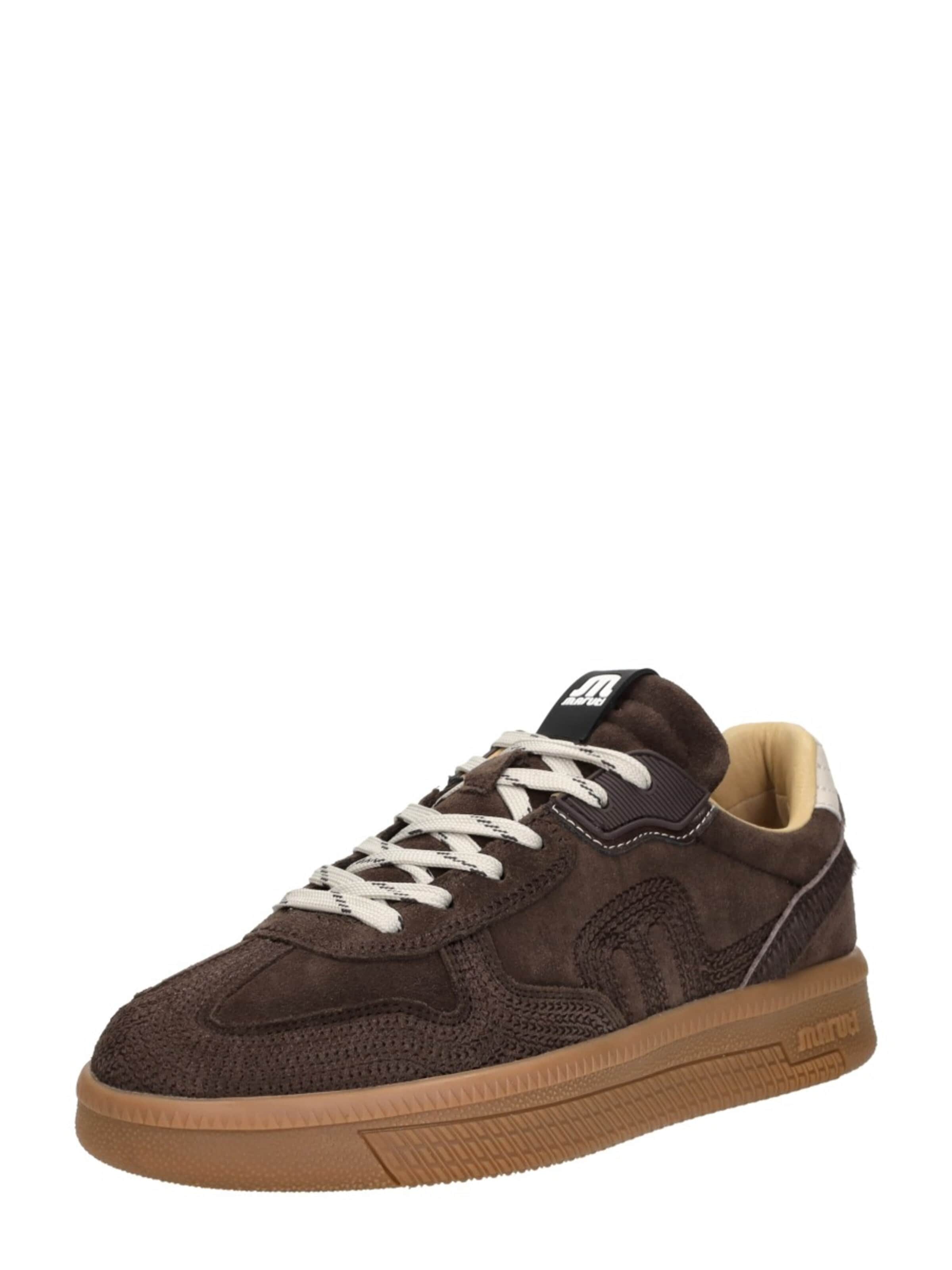 MARUTI Sneakers 'Yale Emboidery' in Brown: front