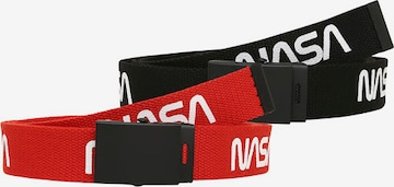 Mister Tee Belt 'Nasa' in Red: front