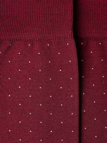 Chaussettes ' POLKA DOT  ' Hackett London en rouge
