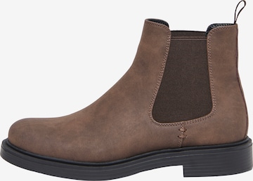 Only & Sons Chelsea Boots 'ONSTOM' in Braun: Vorderseite