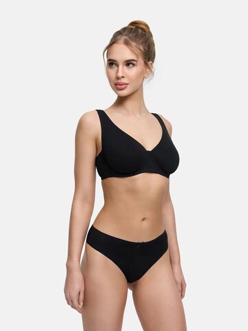 Slip 'Cotton Brazilian Slip' cfab (formerly creamy fabrics) en noir
