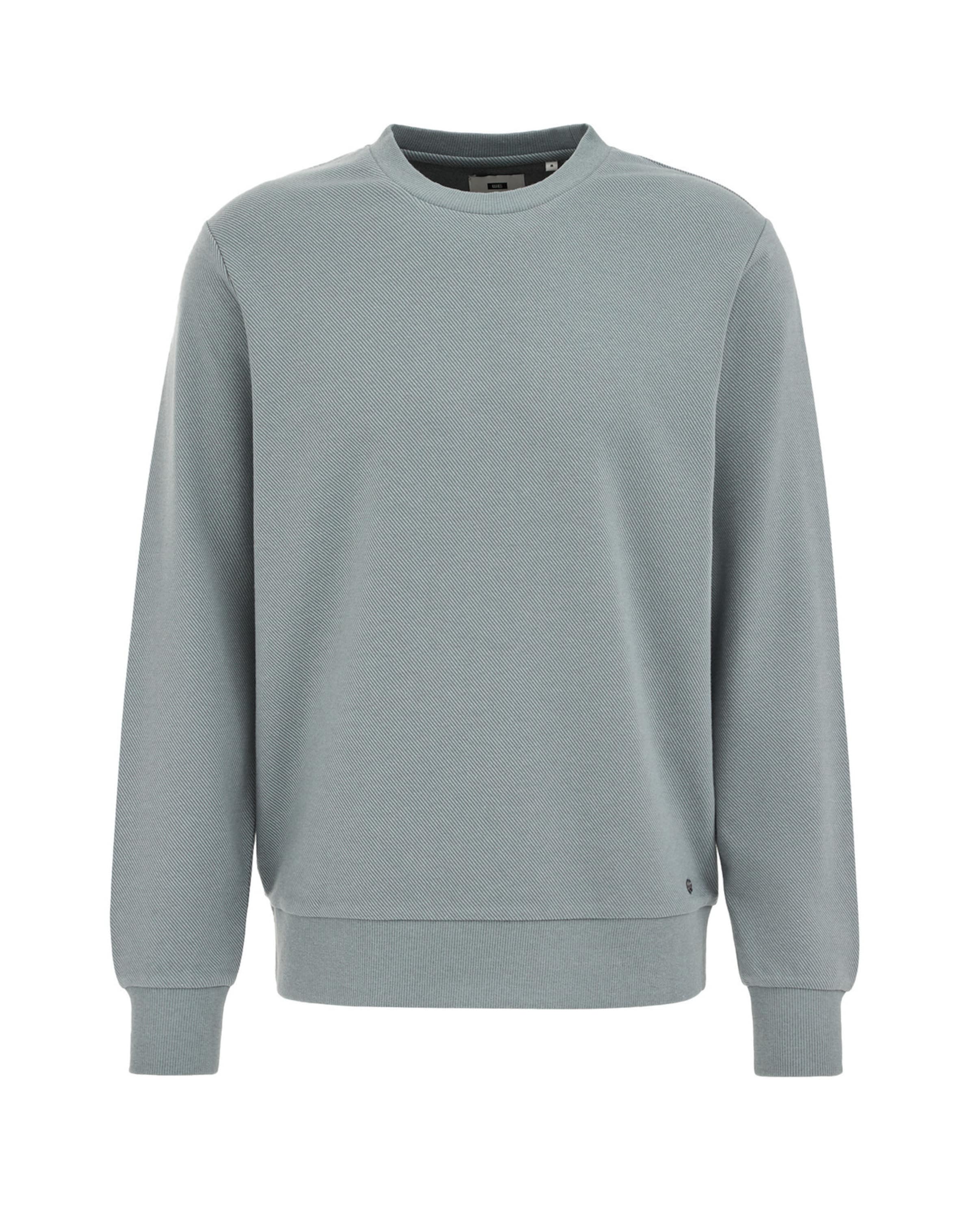 WE Fashion Sweatshirt in Grün: Vorderseite