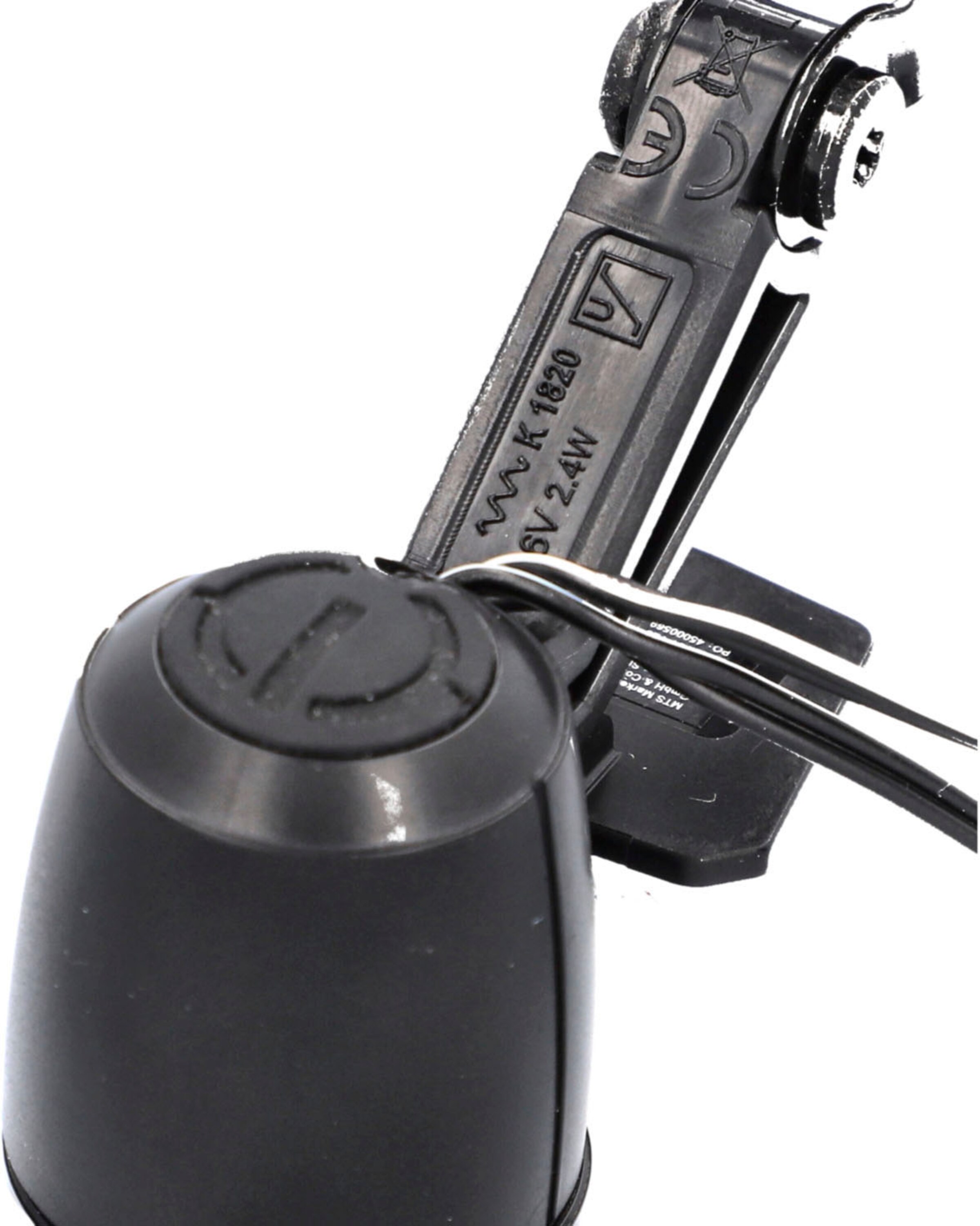 FISCHER Fahrräder Fahrrad-Frontlicht in Schwarz