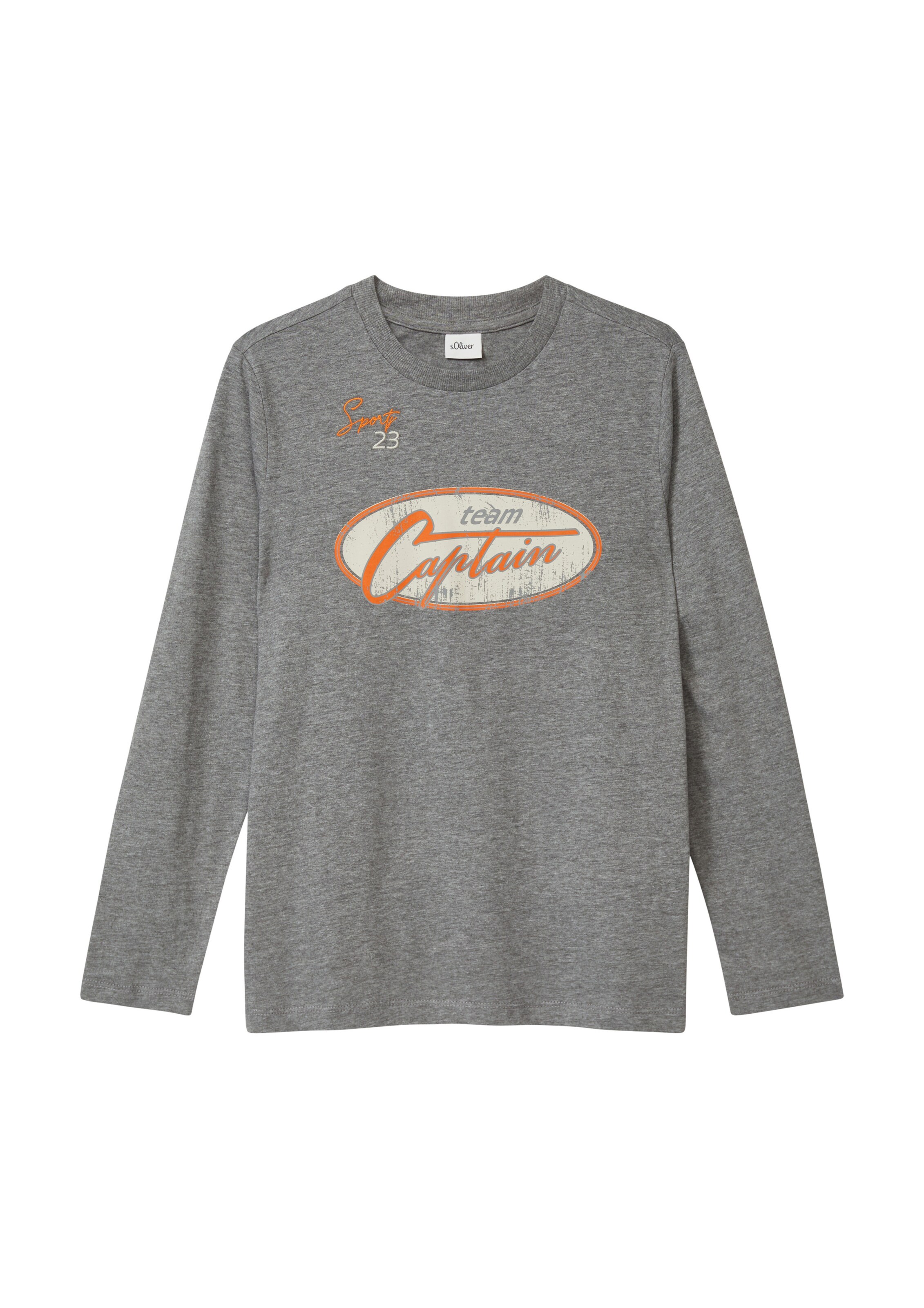 s.Oliver Shirt in Grau: Vorderseite