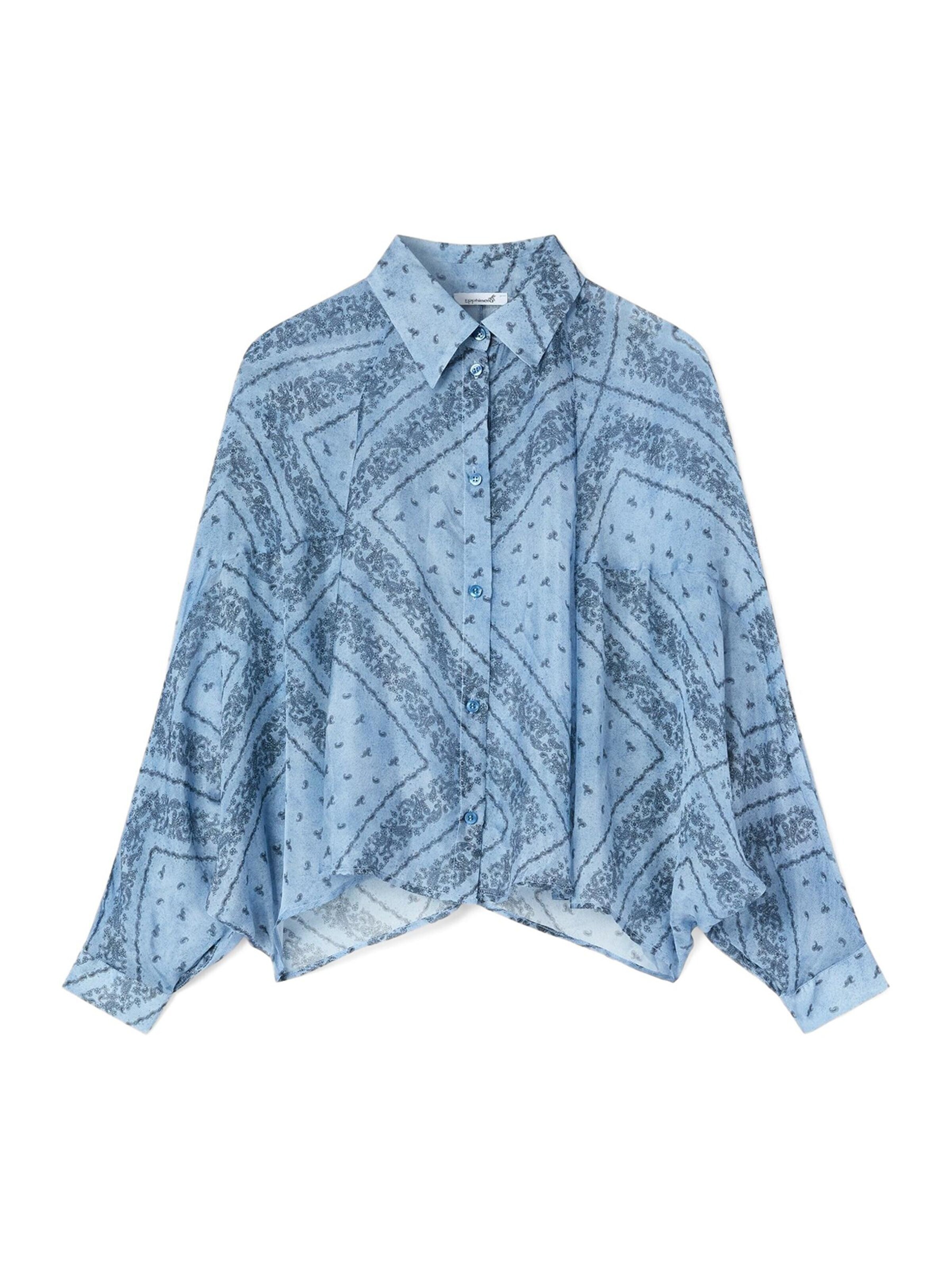 Camicia da donna di MOTIVI in blu: frontale