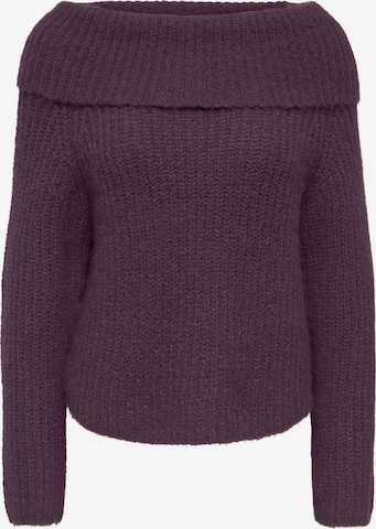 ONLY Sweater 'MAGGIE' in Purple: front