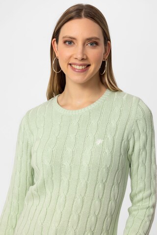 DENIM CULTURE Sweater 'KENDALL' in Green
