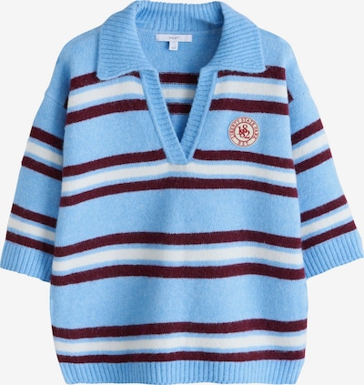 Next Pulover u svijetloplava / boja vina / bijela, Pregled proizvoda