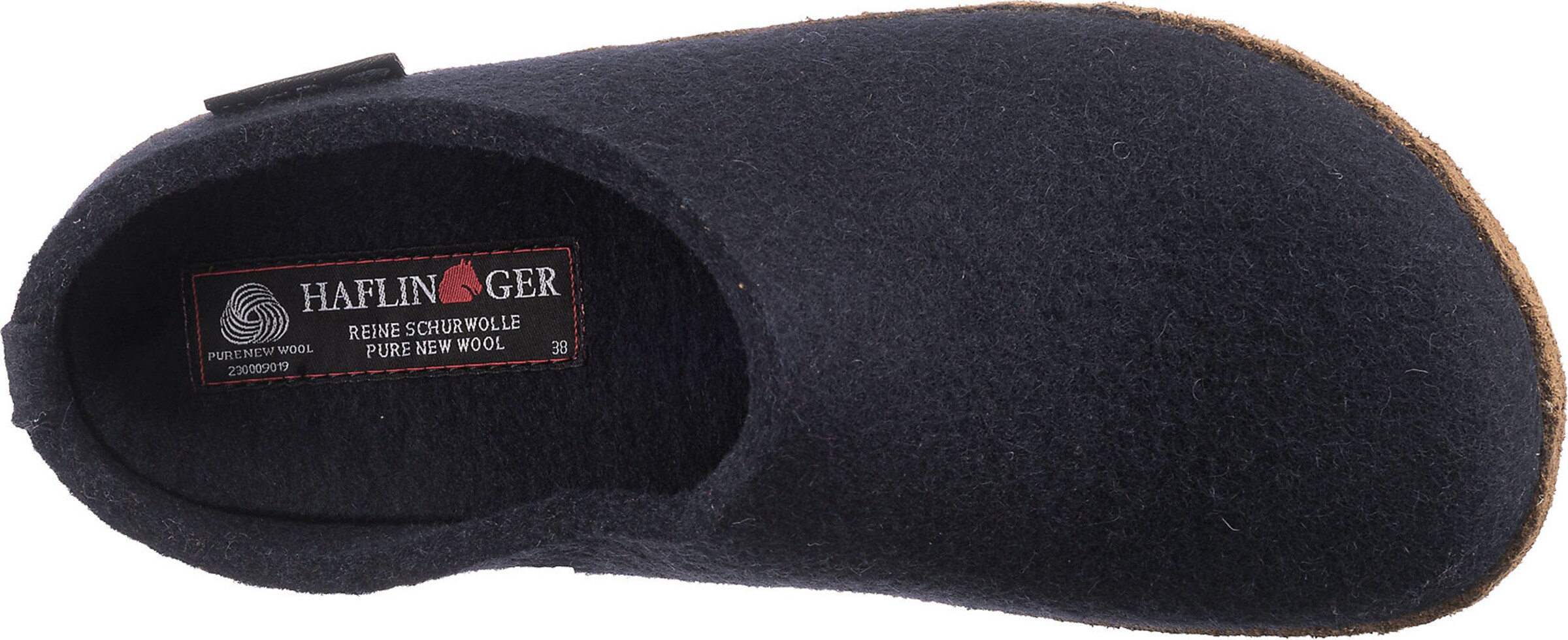 HAFLINGER Hausschuh 'Emil's Toffel' in Blau