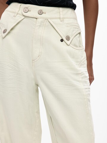 Regular Jean Desigual en blanc
