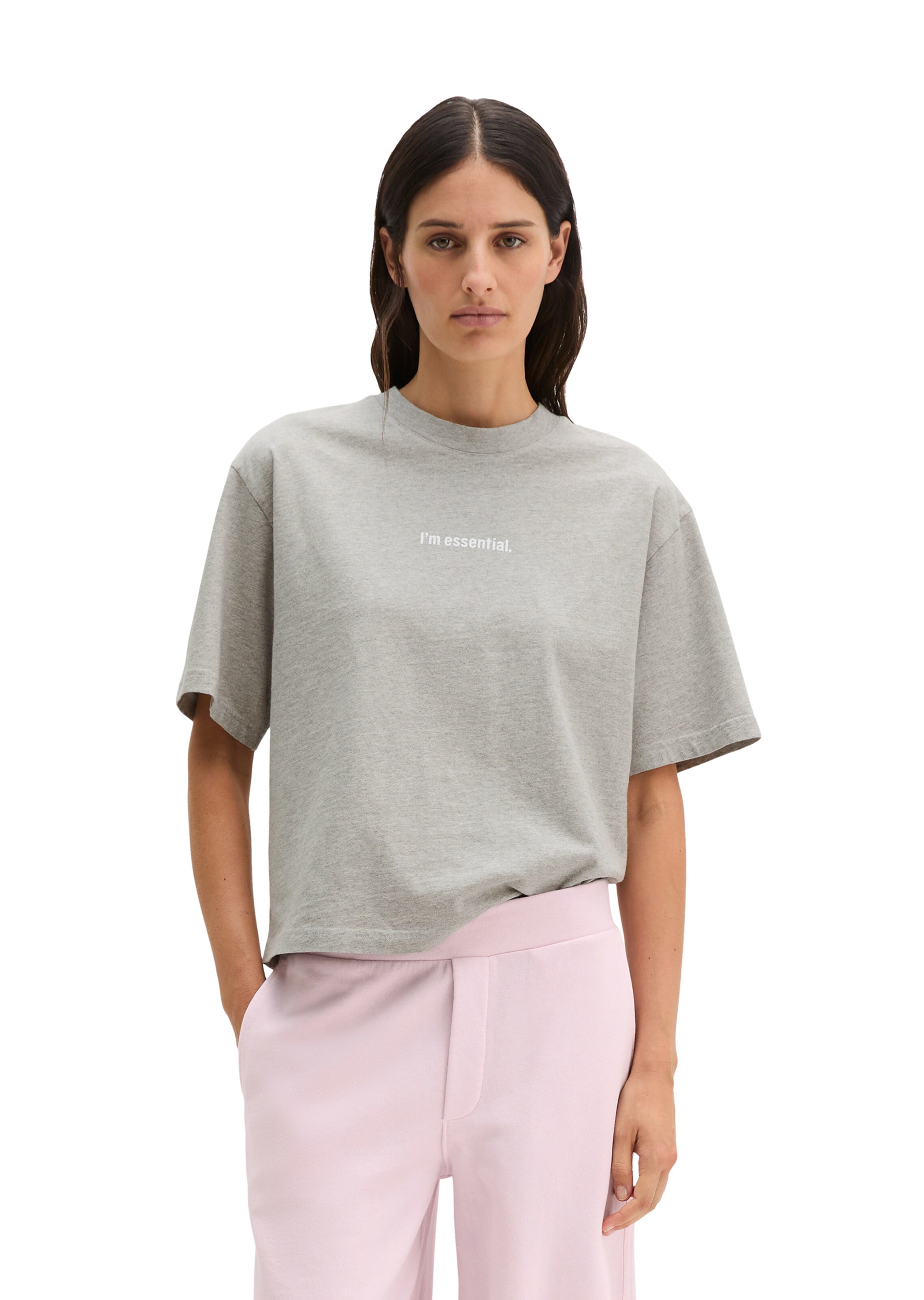 Marc O'Polo Shirt in Grijs: voorkant