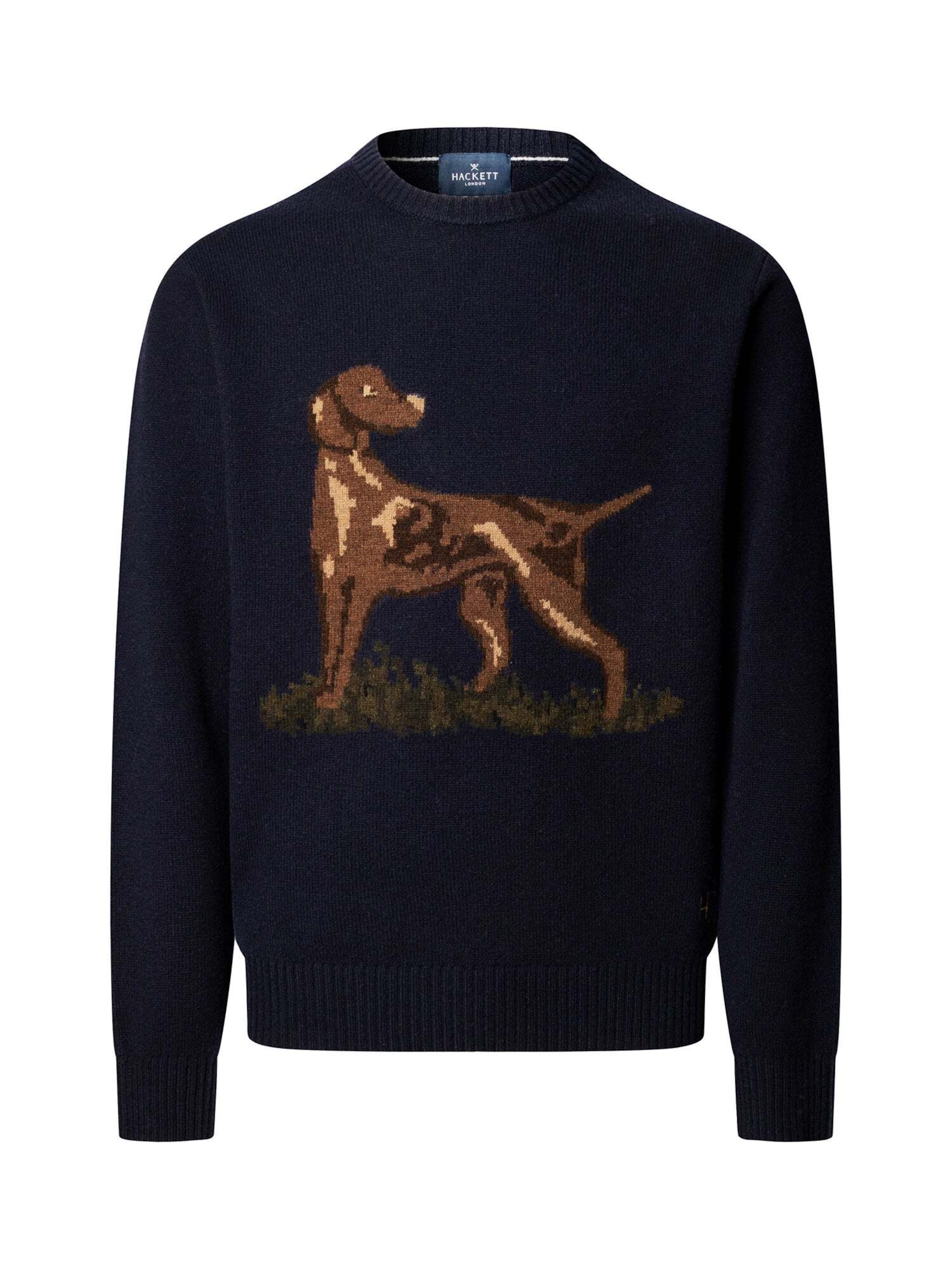 Hackett London Pullover in Blau: Vorderseite