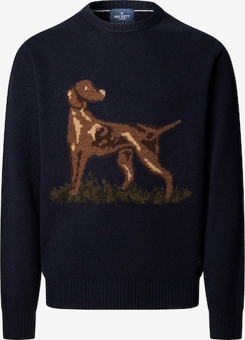 Hackett London Pullover in Blau: Vorderseite
