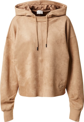 Sweat-shirt 'Zorina' GUESS en beige : devant