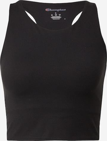 Champion Authentic Athletic Apparel - Top deportivo en negro: frente