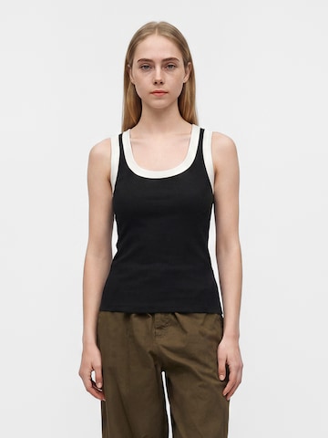 Haut 'RAJA' TOPSHOP en noir : devant