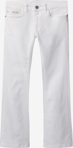 Calvin Klein Jeans Levenevä Farkut värissä valkoinen: etupuoli