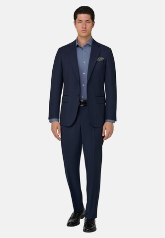 Boggi Milano Regular Anzug in Blau: Vorderseite