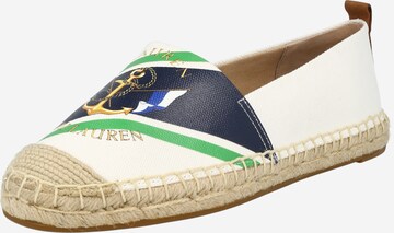 Lauren Ralph Lauren Espadrilles in Beige: voorkant