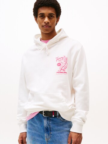 Tommy Jeans Свитшот 'NOVELTY FAIR' в Белый