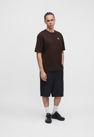 PUMA Póló 'Essentials' - barna