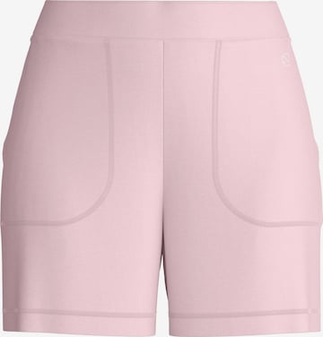 CALIDA Pyjamabroek 'DEEPSLEEPWEAR Cooling' in Roze: voorkant
