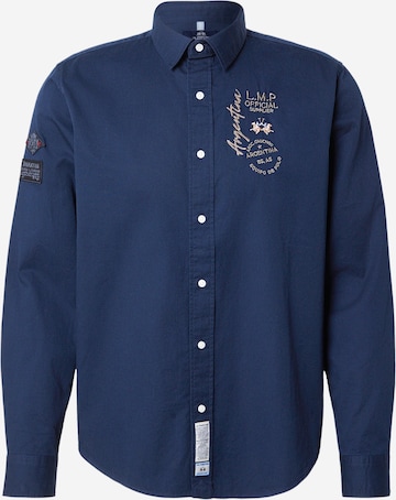 La Martina Regular fit Ing - kék: elől