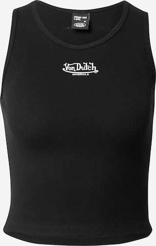 Von Dutch Originals Топ 'Sydney' в Черный: спереди