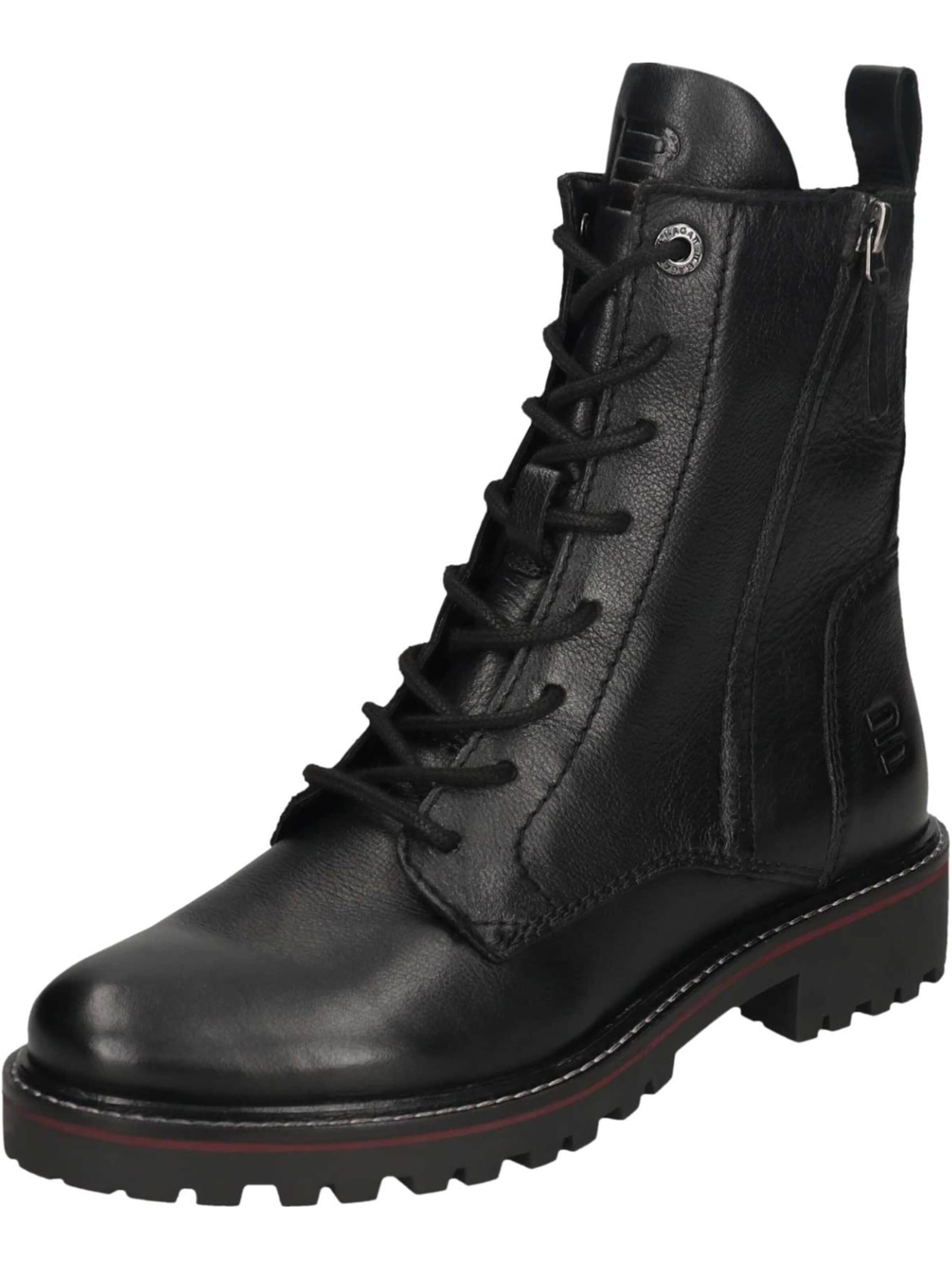 TT. BAGATT Booties 'Bagatt Stiefelette - Schwarz Leder' in Black: front