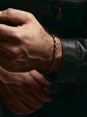REYTEL Armband 'CHAIN' in Zilver