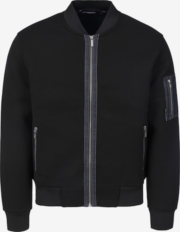 Karl Lagerfeld Sweat jacket '705017' in Black: front