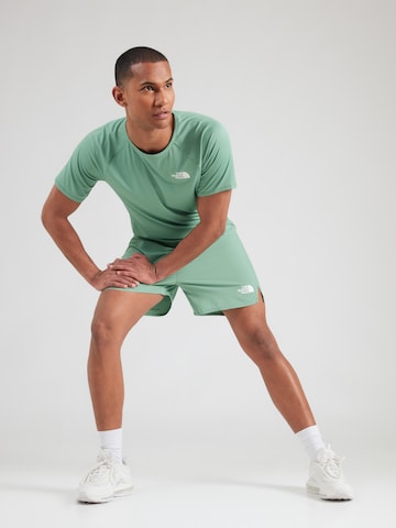 THE NORTH FACE Loosefit Sportbroek 'LIGHTBRIGHT' in Groen