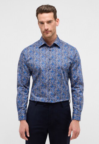 ETERNA Regular fit Business shirt in Blue: front